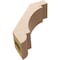 Ekena Millwork 3-inch W x 8-inch D x 8-inch H Aspen Rough Cedar Woodgrain TimberThane Knee Brace, Primed BRCUR03X08X08ASPRCPR - alternate 6
